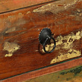 Spintelė, masyvi perdirbta mediena, 120x35x76cm