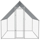 Lauko narvas viščiukams, cinkuotas plienas, 2x2x1,92 m