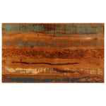 Kavos stal. su lentyna, 100x60x35cm, perdirbtos medienos masyv.