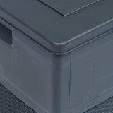 Sodo daiktadėžė, antracito spalvos, 320 L