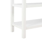 Šoninė spintelė, balta, 110x35x80 cm, MDF