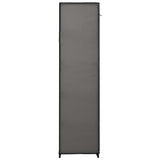 Sulanks. drab. spintos, 2vnt., pilk. sp., 110x45x175cm, audinys