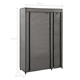 Sulanks. drab. spintos, 2vnt., pilk. sp., 110x45x175cm, audinys