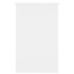 Rašomasis stalas, baltos spalvos, 100x50x76cm, apdirbta mediena