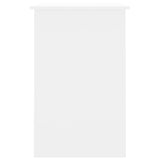 Rašomasis stalas, baltos spalvos, 100x50x76cm, apdirbta mediena