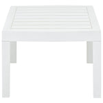 Sodo stalas, baltos spalvos, 78x55x38cm, plastikas