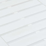 Sodo stalas, baltos spalvos, 78x55x38cm, plastikas