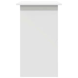 Rašomasis stalas, baltos spalvos, 80x45x74cm, apdirbta mediena