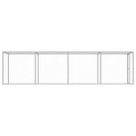 Narvas katėms, 6x1,5x1,5m, galvanizuotas plienas
