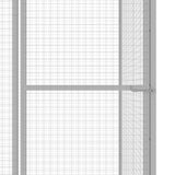 Narvas katėms, 6x1,5x1,5m, galvanizuotas plienas