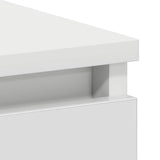 Rašomasis stalas, baltos spalvos, 90x45x76cm, apdirbta mediena