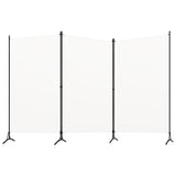 Kambario pertvara, 3 dalių, baltos spalvos, 260x180cm, audinys