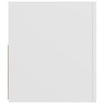 Televizoriaus spintelė su LED apšvietimu, balta, 90x35x40cm