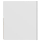 Televizoriaus spintelė su LED apšvietimu, balta, 90x35x40cm