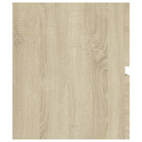 Spintelė praustuvui, ąžuolo, 100x38,5x45cm, apdirbta mediena