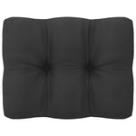 Keturvietė sodo sofa su pagalvėlėmis, pušies medienos masyvas