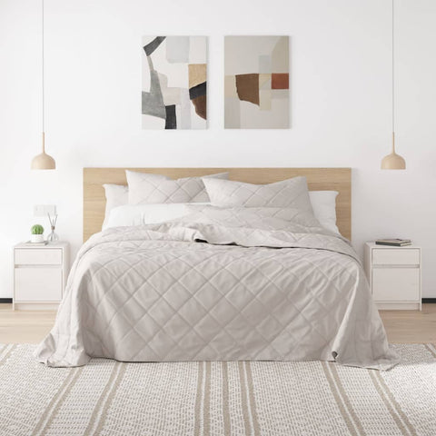 Naktinė spintelė, balta, 40x31x50cm, pušies medienos masyvas