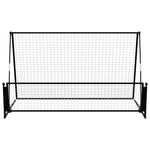 2-1 Futbolo vartai su atmušimo sienele, 202x104x120cm, plienas