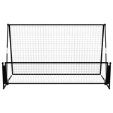 2-1 Futbolo vartai su atmušimo sienele, 202x104x120cm, plienas