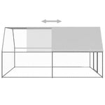 Lauko narvas viščiukams, 3x4x2m, galvanizuotas plienas