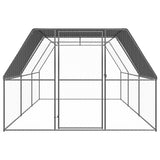 Lauko narvas viščiukams, 3x6x2m, galvanizuotas plienas