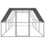 Lauko narvas viščiukams, 3x8x2m, galvanizuotas plienas