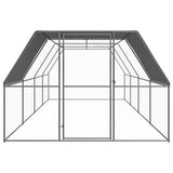 Lauko narvas viščiukams, 3x8x2m, galvanizuotas plienas