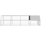 Lauko narvas viščiukams, 3x8x2m, galvanizuotas plienas