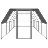 Lauko narvas viščiukams, 3x10x2m, galvanizuotas plienas