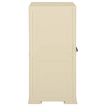 Plastikinė spintelė, angoros, 79x43x85,5cm, medienos dizaino