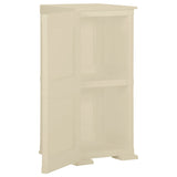 Plastikinė spintelė, angoros, 40x43x85,5cm, medienos dizaino
