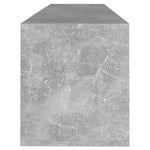 Televizoriaus spintelė, betono, 120x30x40,5cm, apdirbta mediena