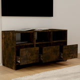 Televizoriaus spintelė, dūminė, 102x37,5x52,5cm, mediena
