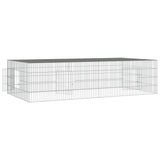 Triušių narvas, 2 segmentai, 220x110x55cm, galvanizuota geležis