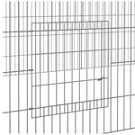 Triušių narvas, 2 segmentai, 220x110x55cm, galvanizuota geležis