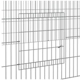 Triušių narvas, 2 segmentai, 220x110x55cm, galvanizuota geležis