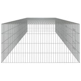 Triušių narvas, 5 segmentai, 541x109x54cm, galvanizuota geležis