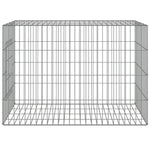 Triušių narvas, 78x54x54cm, galvanizuota geležis