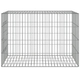 Triušių narvas, 78x54x54cm, galvanizuota geležis