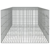 Triušių narvas, 4 segmentai, 217x79x54cm, galvanizuota geležis