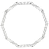 Aptvaras gyvūnams, 10 segmentų, 54x60cm, galvanizuota geležis