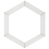 Aptvaras gyvūnams, 6 segmentai, 54x80cm, galvanizuota geležis
