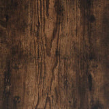 Rašomasis stalas, dūminio ąžuolo spalvos, 140x50x77cm, mediena