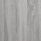 Kampinis rašomasis stalas, pilkas ąžuolo, 200x50x76cm, mediena