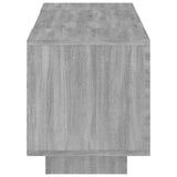 Televizoriaus spintelė su LED, pilka ąžuolo, 160x35x40cm