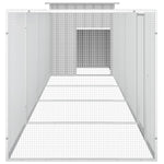 Narvas viščiukams, pilkas, 500x91x100cm, galvanizuotas plienas