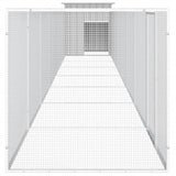 Narvas viščiukams, pilkas, 700x91x100cm, galvanizuotas plienas
