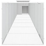 Narvas viščiukams, pilkas, 800x91x100cm, galvanizuotas plienas
