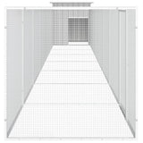 Narvas viščiukams, pilkas, 800x91x100cm, galvanizuotas plienas