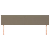 Galvūgaliai, 2vnt., taupe spalvos, 100x5x78/88cm, audinys